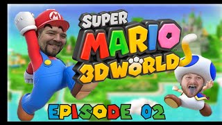 Super Mario 3D World  Episode 02  Plessie Panic [upl. by Irrot40]