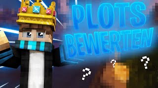 Diese GRUNDSTÜCKE sind so SCHÖN Plots bewerten auf meinem Minecraft Server [upl. by Ramel]