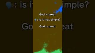 God is great [upl. by Jarrid]