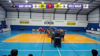 AABB Limeira X Vôlei Mauá  Campeonato Paulista Sub 19 Masculino [upl. by Gregg203]