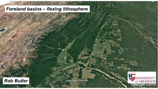 Foreland basins  flexing lithosphere [upl. by Akirre]