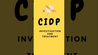 CIDP Investigation and Treatment Chronic Inflammatory Demyrlinating Polyneuropathy shorts [upl. by Ahse]