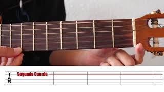 Como leer tablaturas para guitarra Curso de Punteo 17 [upl. by Ambrogino475]