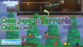 Como jugar TERRARIA Online via IP ✔ Hamachi Steam y no Steam Funciona [upl. by Ileak]