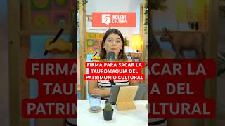 Ya se puede firmar online la ILP No Es Mi Cultura para sacar la tauromaquia del patrimonio cultural [upl. by Anella]