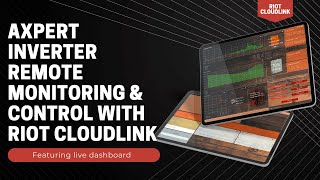 Axpert Inverter Remote Monitoring amp Control with Hubble Lithiums Riot Cloudlink 2021 Upgrade [upl. by Madge]