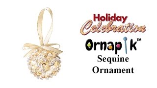 The Beadery Ornapik Sequin Ornament [upl. by Anavas678]