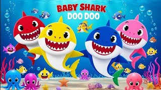 Baby Shark doo doo doo  Baby shark Song and dance  Nursery Rhymes amp Kids song babysharkkidssongs [upl. by Gurango417]