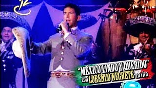 MEXICO lindo y querido  Lorenzo nieto de Jorge NEGRETE Auditorio Nacional HD [upl. by Rahm]