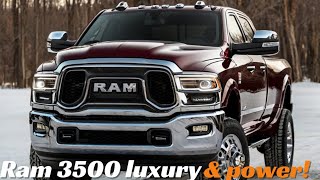 2025 RAM 3500 Pickup Truck Unleashing Power Performance and Luxury [upl. by Yoreel]