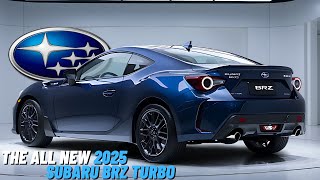 Finally The All New 2025 Subaru BRZ Redesign Officially Revealed  Now Sharper Smoother Faster [upl. by Lomasi127]