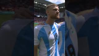 Los franceses silban el himno más hermoso del mundo en los Juegos Olímpicos 2024 argentina france [upl. by Stevena]