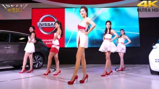 NISSAN Lamigirls 熱舞 24K 2160p2016世界新車大展 2016台北車展無限HD 🏆 [upl. by Eedia]