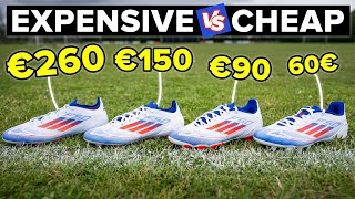 CHEAP vs EXPENSIVE versions of adidas F50 explained [upl. by Sukhum]