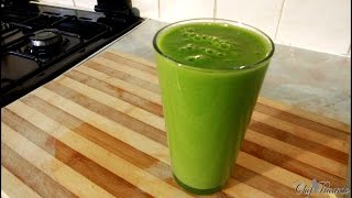 Healthy Green Smoothie Recipe Detox Drink Green Drink  Recipes By Chef Ricardo [upl. by Gradeigh]