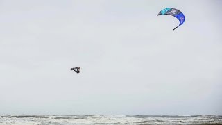 Extreme Kiteboarding in the Netherlands  Red Bull Megaloop Challenge [upl. by Adlen]