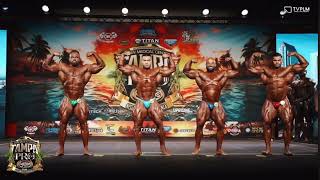 Tampa pro show Open Bodybuilding Prejudging 2024 [upl. by Enyamart]