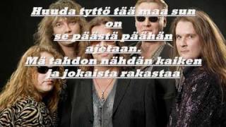 Popeda  Pitkä kuuma kesä lyrics [upl. by Sandie663]