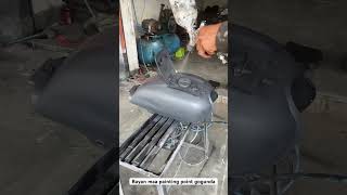 Splendor fuel tank ko kiya restoredd ⚡️🌪️ [upl. by Areema]