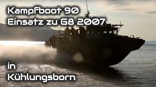 Combat Boat 90  Einsatz zu G8 2007 in Kühlungsborn [upl. by Kobi]