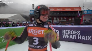 Ski Alpin Womens giant Slalom Kranjska Gora 2run Highlights 2024 [upl. by Zicarelli]