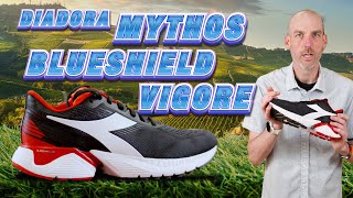 Diadora Mythos Blueshield Vigore Review by Run Moore  March 2022 [upl. by Aihsekram]