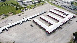 Flea Land Flea Market London Ky Drone Footage [upl. by Iahc]