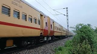 06601 Madgaon Manglore central Passanger train depart from Byndoor Railway station [upl. by Groos]