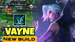 WILD RIFT ADC  THIS VAYNE IS TOO GOOD IN PATCH 51 NEW BUILD GAMEPLAY [upl. by Baoj]