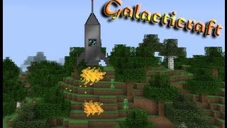 Обзор мода КОСМОС Galacticraft№27 [upl. by Naitsirhk]