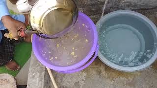 Gandhak Qaim Karne Ka Tarika Tanbe Ko Tezabi Karegi I Make Sulfur For Copper Like Gold Silver Part2 [upl. by Yriek136]