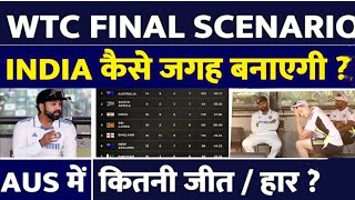 WTC Final ScenarioTeam India कैसे Qualify New Points Table  Australia Africa Pakistan [upl. by Sessler668]