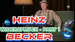 😂 Heinz Becker  quotWiderspruchquot 🤣 youtubevideo satire kabarett [upl. by Sekoorb]