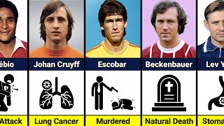 How Legendary Football Players Died [upl. by Dnalrah]