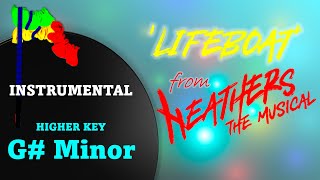 Lifeboat from Heathers Instrumental  Higher Key  G Minor [upl. by Ennoryt]