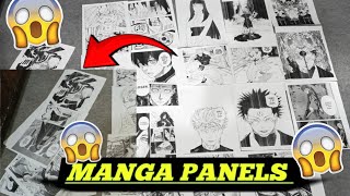 MANGA PANELS For ANIME ROOM ANIME DECOR MANGA WALLIts Rafay Vlog [upl. by Kcirre]