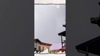 Senti Laria ⚡🌩️⚡🌩️⚡ tuono fulmini temporale meteo pescara italy [upl. by Atiekan]