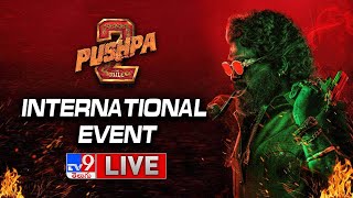 Allu Arjun LIVE  Pushpas WildFire Jaathara  Pushpa 2 Pre Release Event  TV9 [upl. by Hareehahs]