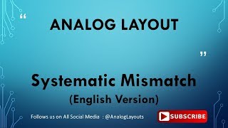 Systematic Mismatch  English Version [upl. by Landa]