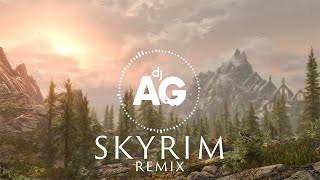 Skyrim  Dragonborn DJ AG Remix [upl. by Halli766]