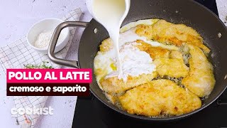 Petto di pollo al latte cremoso e saporito per una cena davvero speciale [upl. by Novek831]