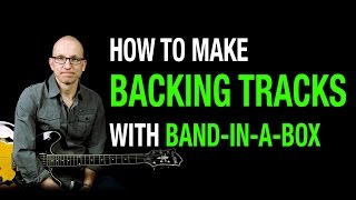 How to make Backing Tracks with BIAB [upl. by Nihsfa419]