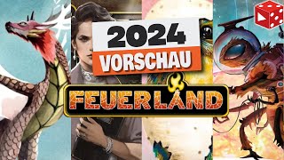 Vorschau Feuerland Brettspiel Neuheiten Frühjahr 2024 [upl. by Danae15]