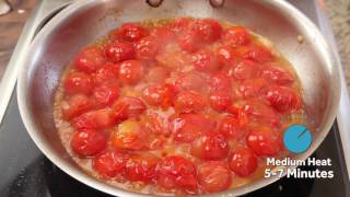 Quick and Easy Pasta With Cherry Tomato Sauce [upl. by Dalis]