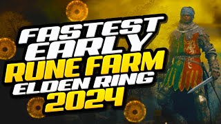 BEST EARLY XP FARM IN ELDEN RING IN 2024 LEVEL UP FAST WITH THIS RUNE FARM [upl. by Oknuj]