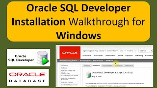 How to install Oracle SQL Developer in windows operating system  Oracle SQL Developer Installation [upl. by Nannaihr]