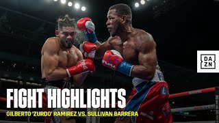 HIGHLIGHTS  Gilberto Zurdo Ramírez vs Sullivan Barrera [upl. by Dieterich]