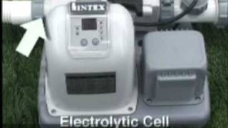 Intex Saltwater System Model 8110 Setup Instructions [upl. by Rivera]