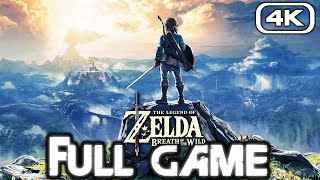 ZELDA BREATH OF THE WILD Gameplay Walkthrough FULL GAME 4K ULTRA HD No Commentary [upl. by Mark]