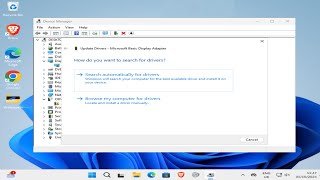 How To Update Microsoft Basic Display Adapter in Windows [upl. by Adnerak]